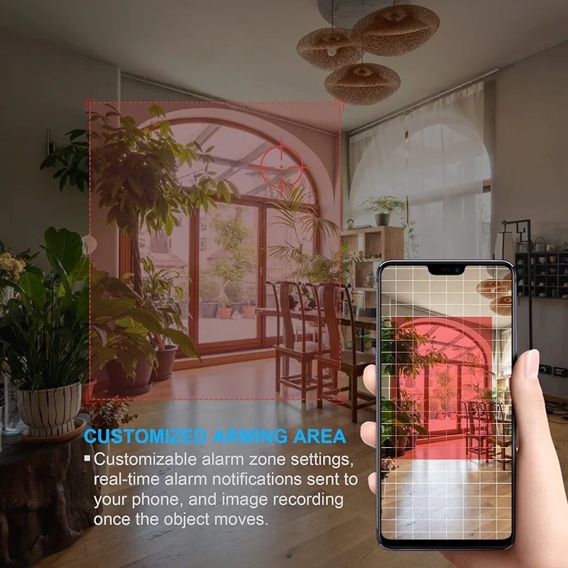 2023 1080P WiFi Camera Detector for Home Office - Indoor Camera with Motion... gallery