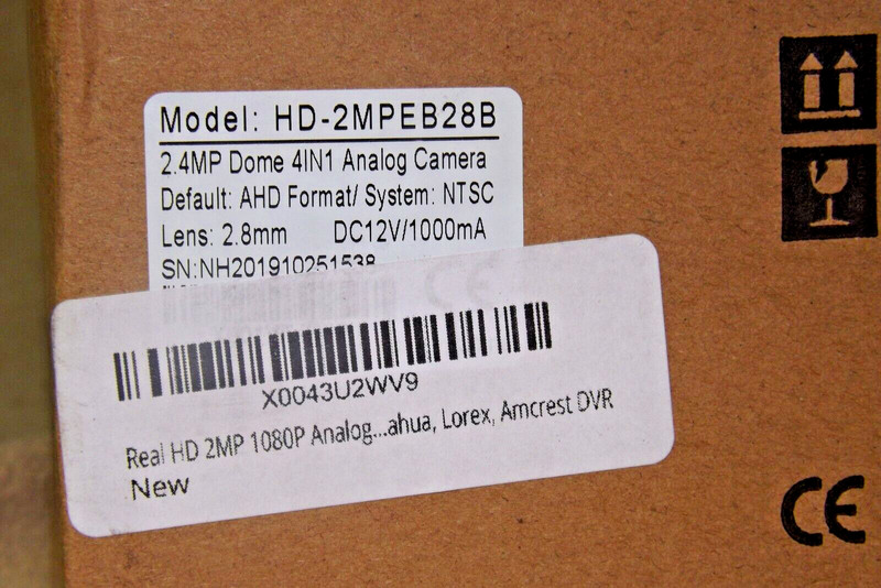 Real HD 2.4MP AHD 4 In 1 Analog Dome Camera HD-2MPPEB28B gallery