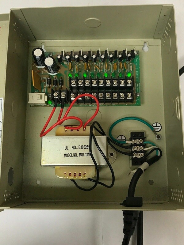CCTV Camera & Accessory Power Supply Cabinet PWR-0900DC gallery