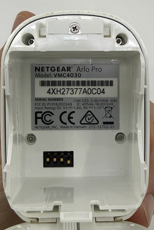 Netgear Arlo Pro VMC4030 Camera w/ Battery UNTESTED!!!! gallery