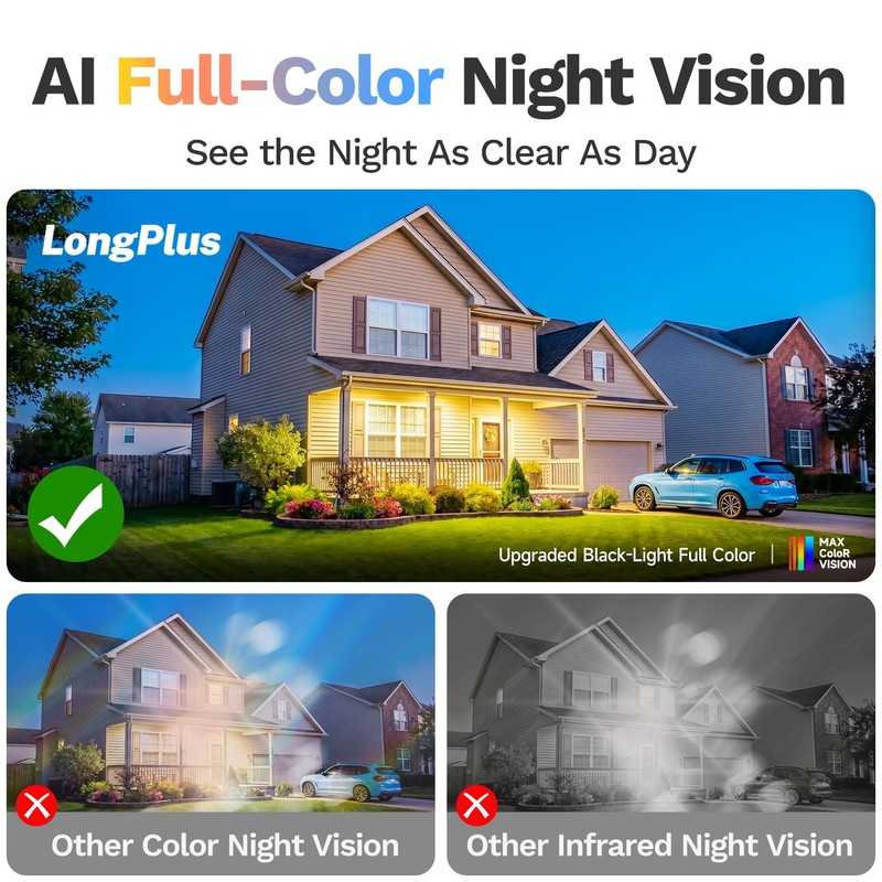 3K 5MP Window Security Camera, Safeview Camera with Night Vision gallery
