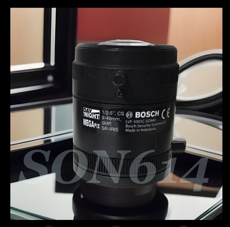 BOSCH LENS LVF-5005C-S0940 For CCTV Camera 9-40mm D/N 5MP SR-IRIS 1/2.5” TESTED!