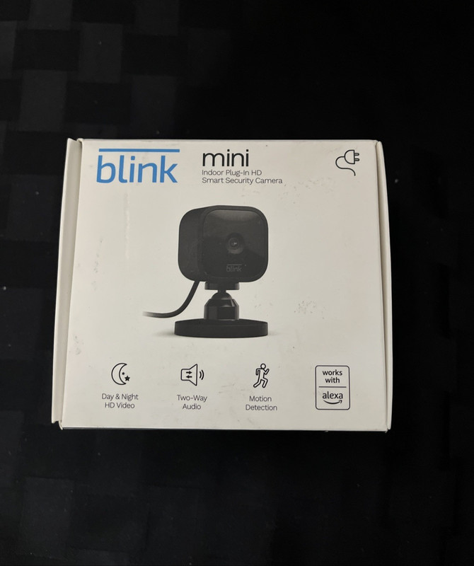 Blink Mini BCM00300UB Indoor 1080p Wi-Fi Security Camera Black Tested gallery