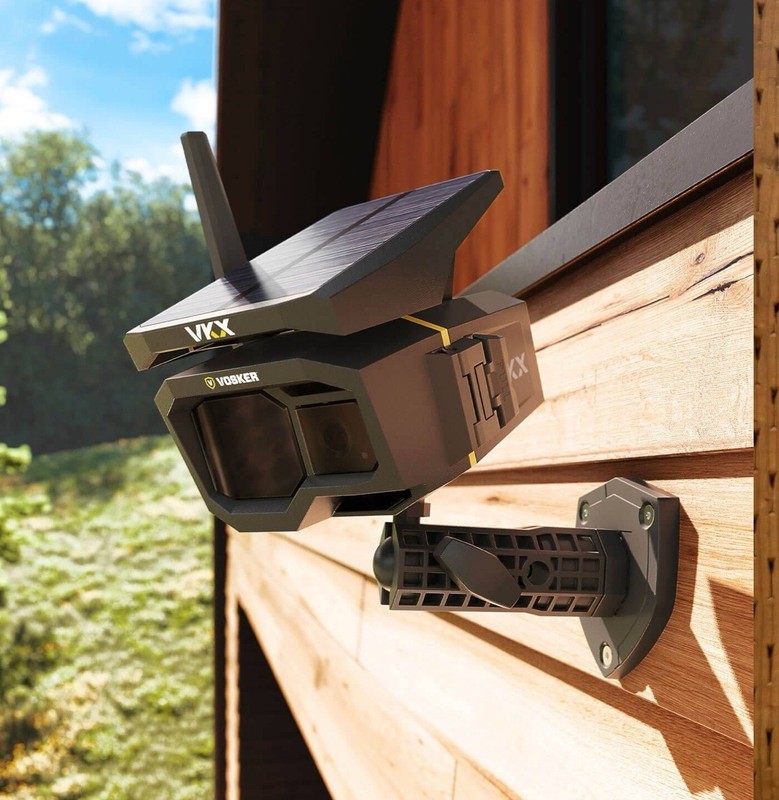 VOSKER VKX Solar Powered 4G-LTE Cellular Security Camera — No Wi-Fi Needed! gallery