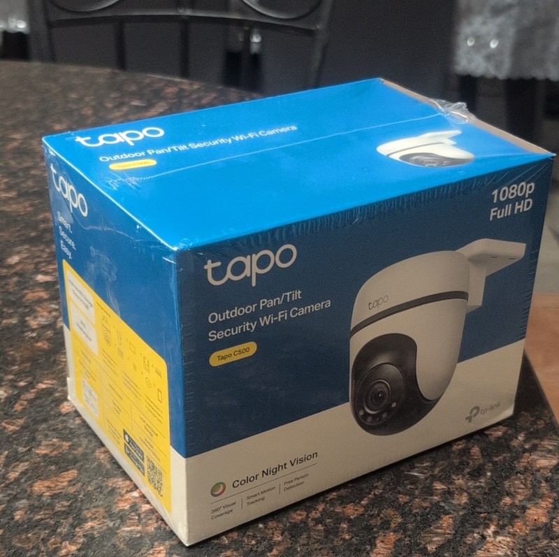 TP-Link Tapo C500 Outdoor Pan-Tilt Wi-Fi Camera 1080p Color Night Vision 2024 gallery