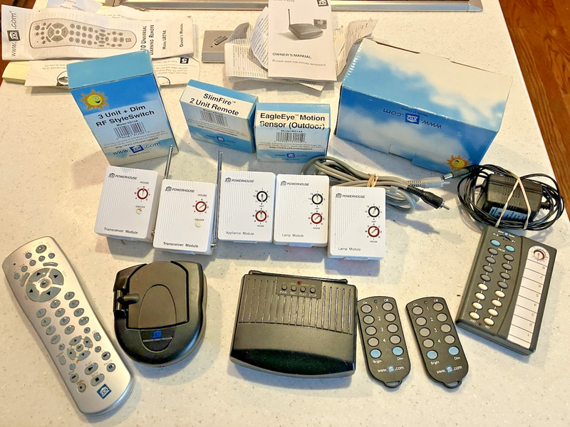 X-10 VCR Controller Commander 2 UX23A Security Whole House Bundle