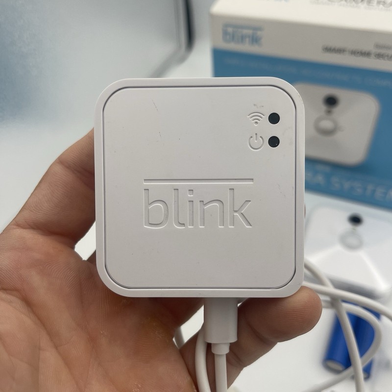 Blink Battery Powered Indoor HD Video Smart Home Security Camera System White gallery