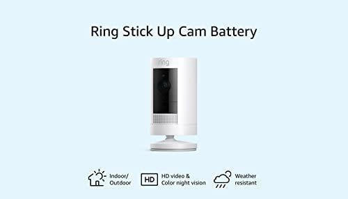 Ring Stick Up Cam Battery HD security camera with custom privacy controls, Simpl gallery
