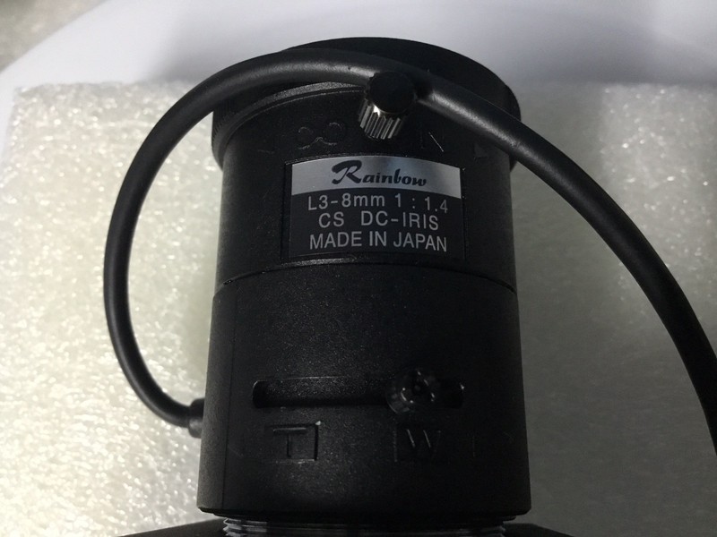 PELCO CCC1370H-2 CCTV Compact Color Camera W/ 3-8mm Lens 480TVL 24VAC TESTED! gallery