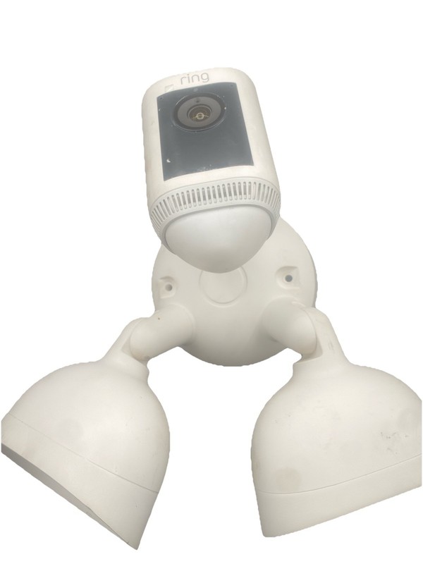 Ring Floodlight Cam Wired Pro Outdoor Wireless 1080p Surveillance Camera – White