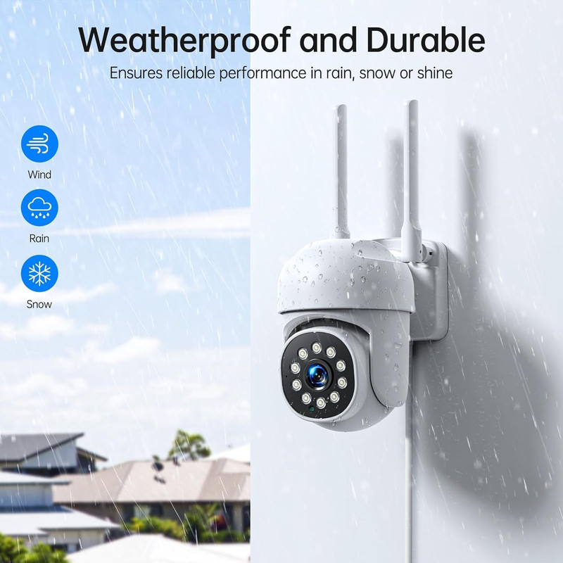 Wireless Security Camera System, Motion Detection, Audible and Visual Alarms and gallery