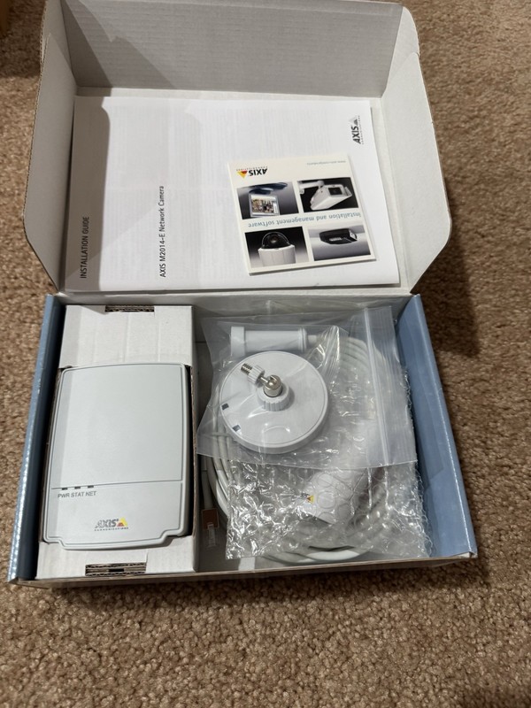New Axis Communications 0549-001 M2014-E Compact Bullet Outdoor IP Camera gallery