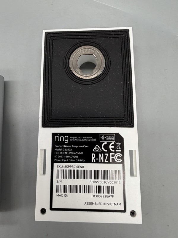 Ring Door View Peephole Camera Doorbell gallery
