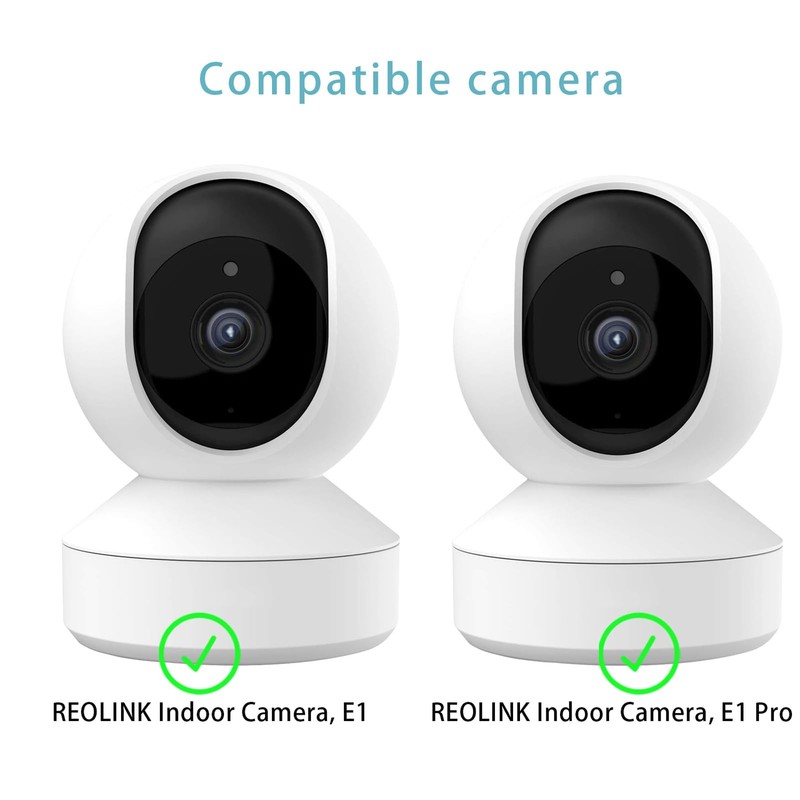 2 Pack Wall Mount Compatible with Reolink E1 Pro/ E1,180° Adjustable Camera W... gallery