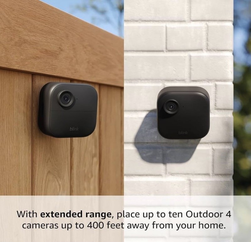 Blink Outdoor 4 XR 6 Pack Security Cameras Black gallery