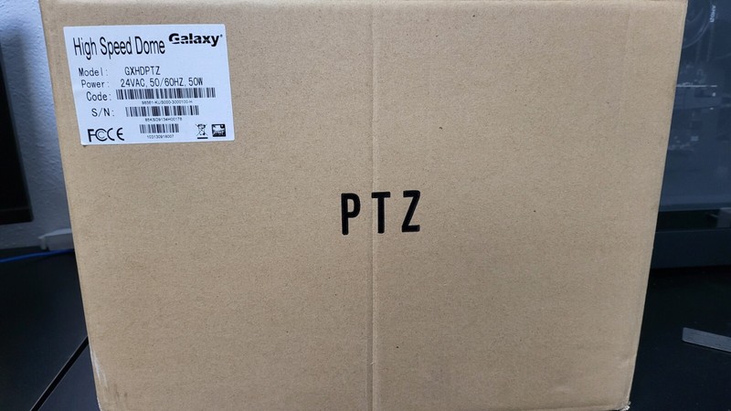 Galaxy High Speed Dome PTZ GXHDPTZ 24VAC 50W