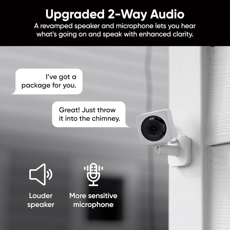 Wyze Cam OG Indoor/Outdoor 1080P Wi-Fi Smart Home Security Camera with Color Nig gallery