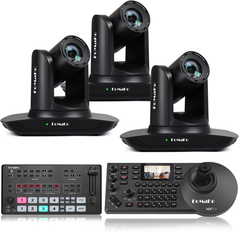 AI Auto Tracking HDMI PTZ Camera, 20X Optical Zoom, for Professional Sports Even