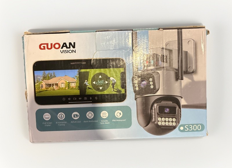 6MP Security Camera Outdoor, Dual Lens Outside Cameras AI Tracking, Color Night gallery