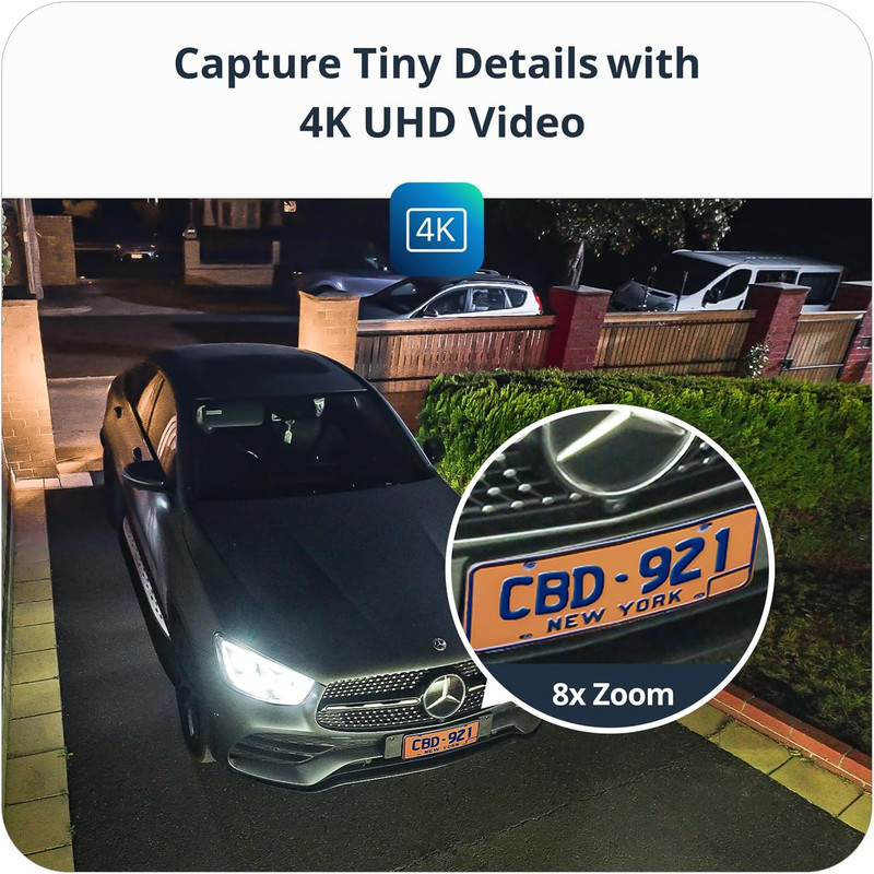 4K Security Cameras Wireless Outdoor/Indoor, Battery Cameras for Home Security, gallery