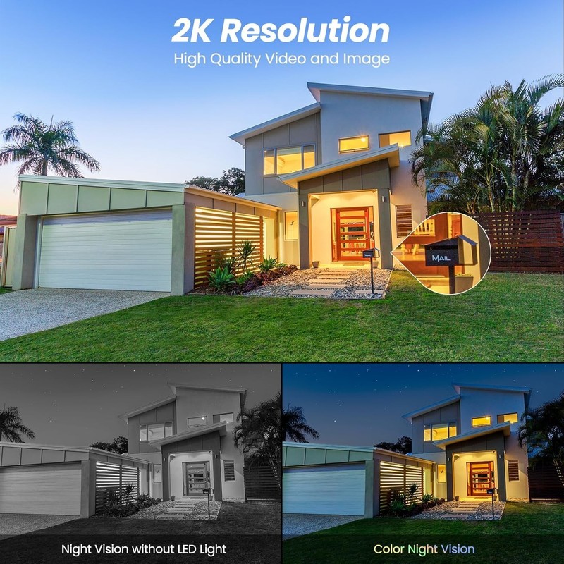 Color Night Vision Wireless Security Cameras gallery