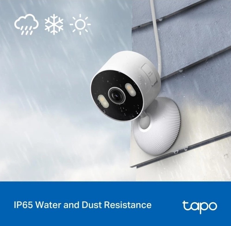 Brand New Tapo C113 - 2K Indoor/Outdoor Home Security Wi-Fi Camera White Sealed gallery