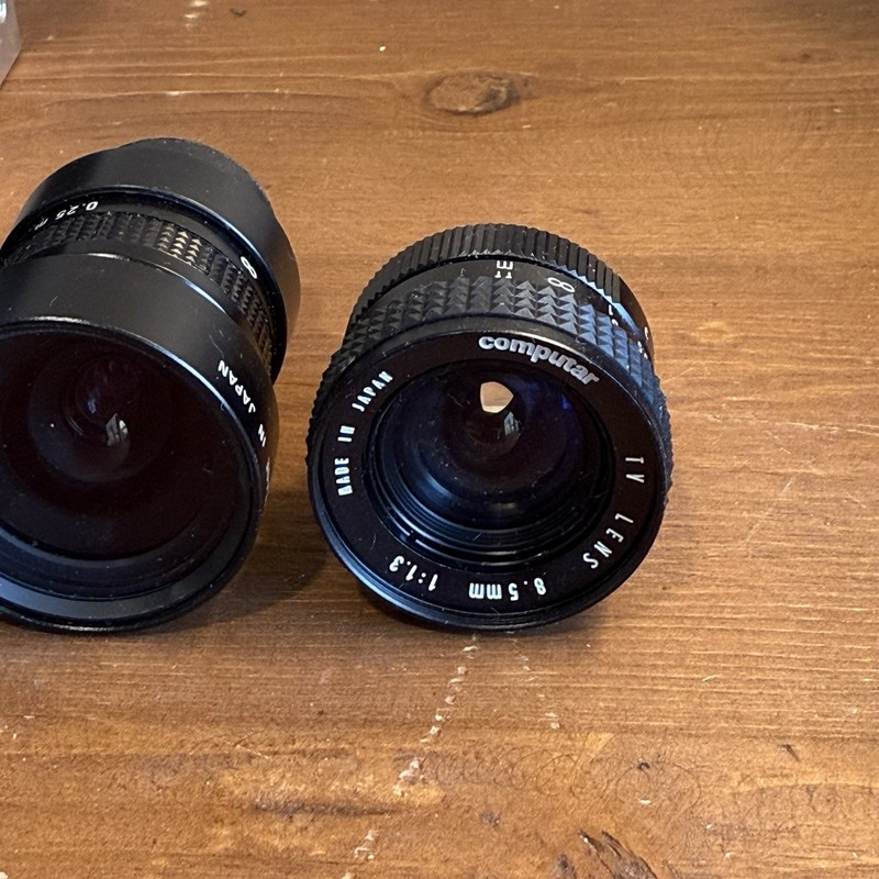 Sanyo CCD Camera Lot W/ 6 Lenses Security Basler? gallery
