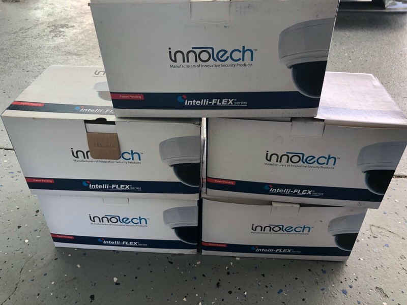 LOT OF 5 Innotech Intelli-FLEX series Surveillance Security Camera Indoor Dome gallery