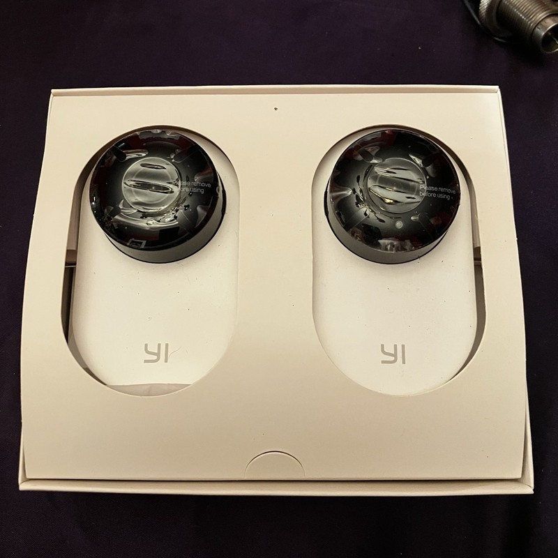 YI 1080p Home Security Camera 2-pack Twin ALEXA