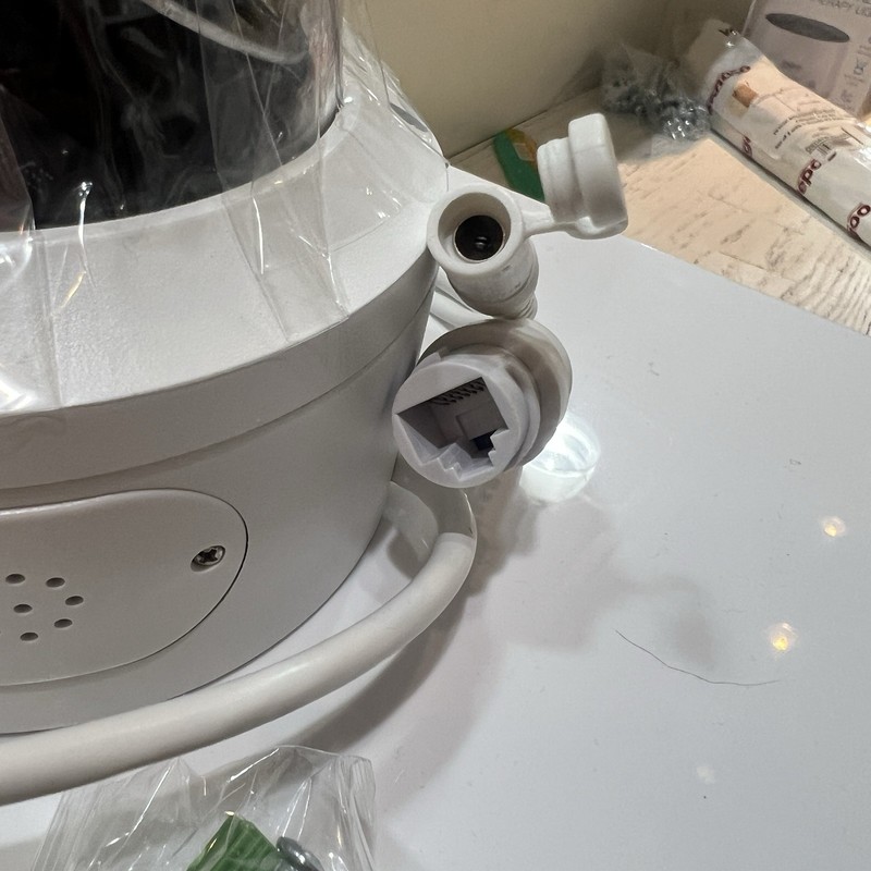 Inwerang IW-IP2082RWMS 8MP 4K PoE PTZ IR Night Vision Dome Camera White gallery