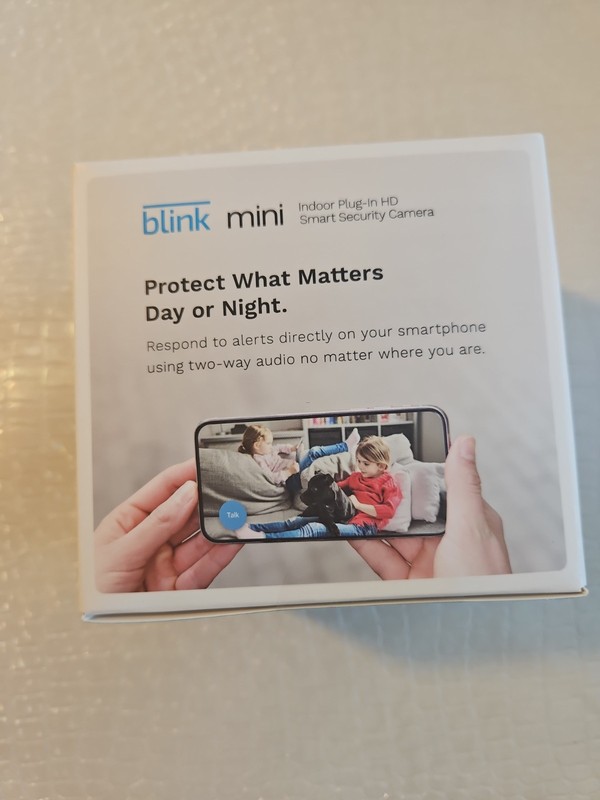 Blink Mini Indoor Plug-In Live HD Smart Security Camera (New in Box) gallery