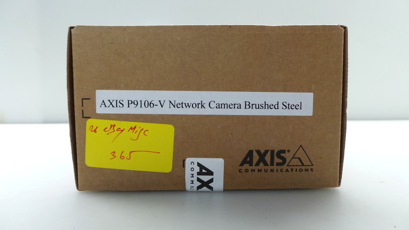 AXIS P9106-V Network Camera, Brushed Steel- 01553-001 (NEW) gallery