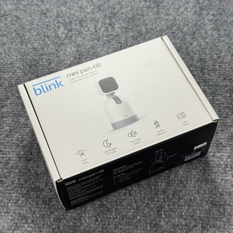 Blink Mini Pan-Tilt Rotating Indoor Plug-in Smart Security Camera, BRAND NEW gallery