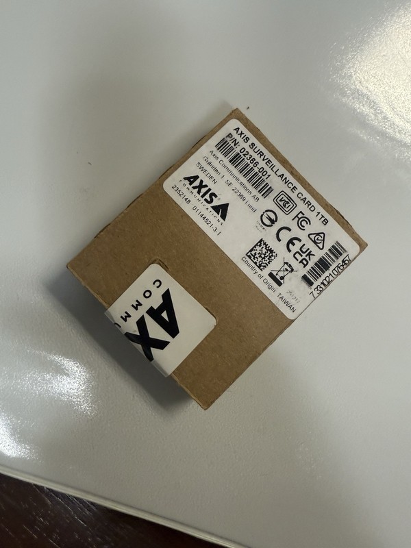 Axis 1TB Surveillance SD Card BRAND NEW SEALED