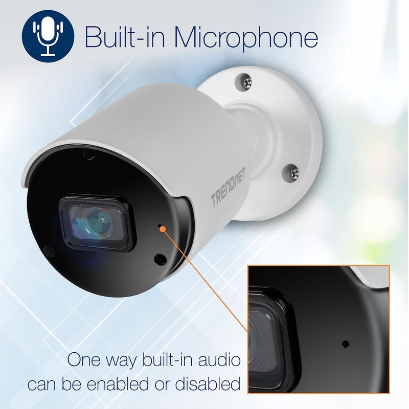 5MP H265 PoE Bullet Security Camera Night Vision 100ft Indoor Outdoor IP66 gallery