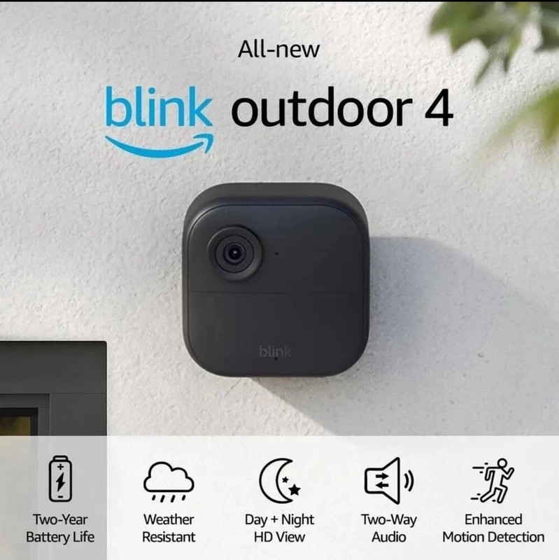 Blink Outdoor (4th Gen) Wireless HD security camera With Sync Module