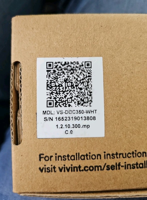 Vivint Doorbell Camera Pro Gen 2 VS-DBC350-WHT Smart Video Doorbell New gallery