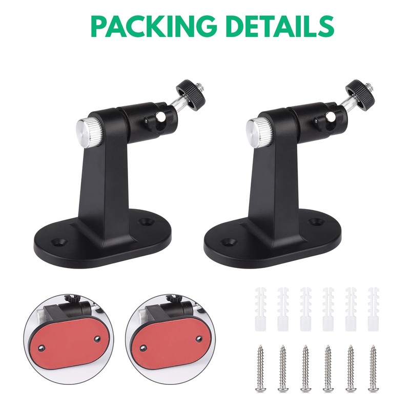 2Pack Adjustable Security Wall Mount Bracket Ring Stick Up Cam Outdoor Plus gallery