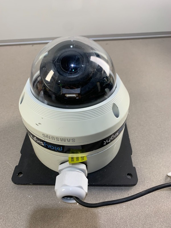 Samsung Infrared Network Vandal Dome Security Camera – IP Network