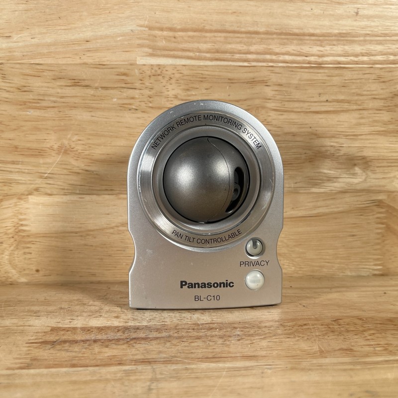 Panasonic BL-C10 Silver Remote Video Monitoring Surveillance Network Camera