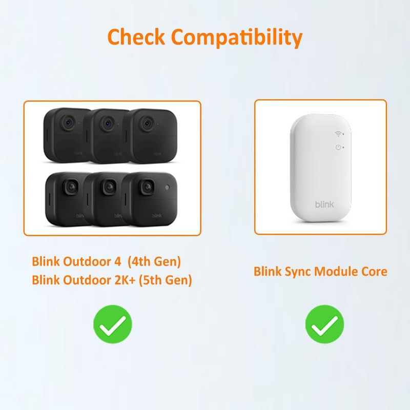 3 Pack | All-New Mount for Blink Outdoor 4 and Outdoor Camera 2K+ | Adjustable D gallery