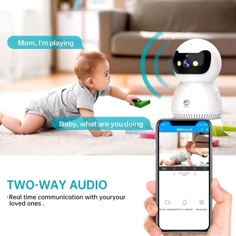 Jooan 5MP PTZ IP Camera 5G WIFI Wireless Security Camera Home Indoor AI gallery