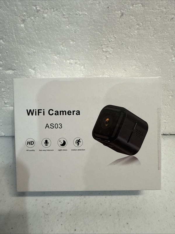 AS03 Mini WiFi HD Surveillance Camera Night Vision Motion Detection Wireless