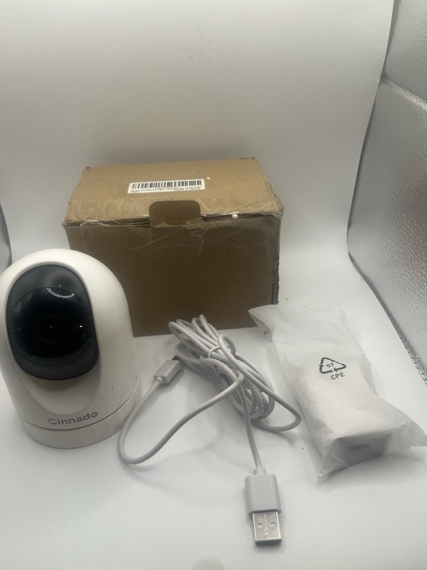 Cinnado (Model D1) Wireless Home Camera Motion Alerts, App Control, 2-Way Talk