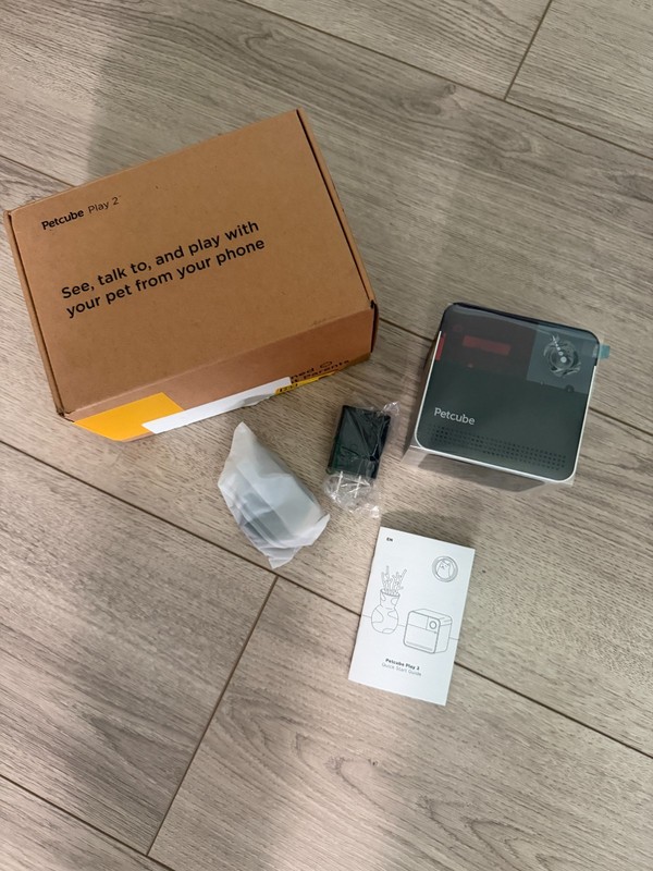 Petcube Play 2 Wi-Fi Pet Camera with Laser Toy for Cats & Dogs