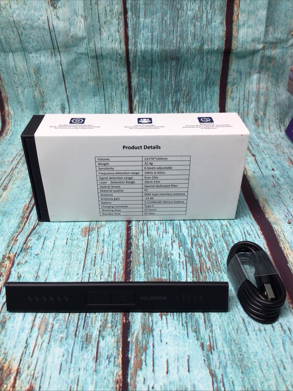 POLESNOW Hidden Camera Detectors Bug Detector Anti Spy Camera Finder GPS Trac... gallery