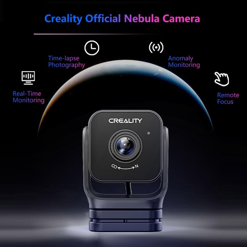 3D Printer Camera with Night Vision, Real-Time Monitoring & Time-Lapse for Ender gallery