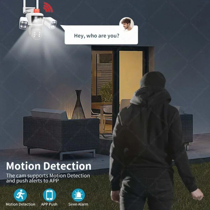 12MP WiFi PTZ IP Camera Outdoor Protection Auto Tracking Video Surveillance CCTV gallery