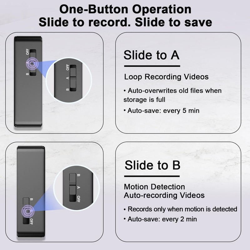 Mini Camera 1080P HD No WiFi Camera Portable Tiny Video Recorder with Loop ... gallery
