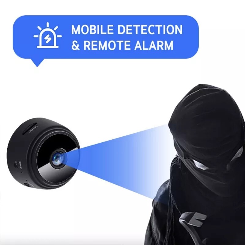 MINI TELECAMERA SORVEGLIANZA AUTO CASA WiFi HD SPIA VISIONE NOTTURNA REC VOCALE gallery